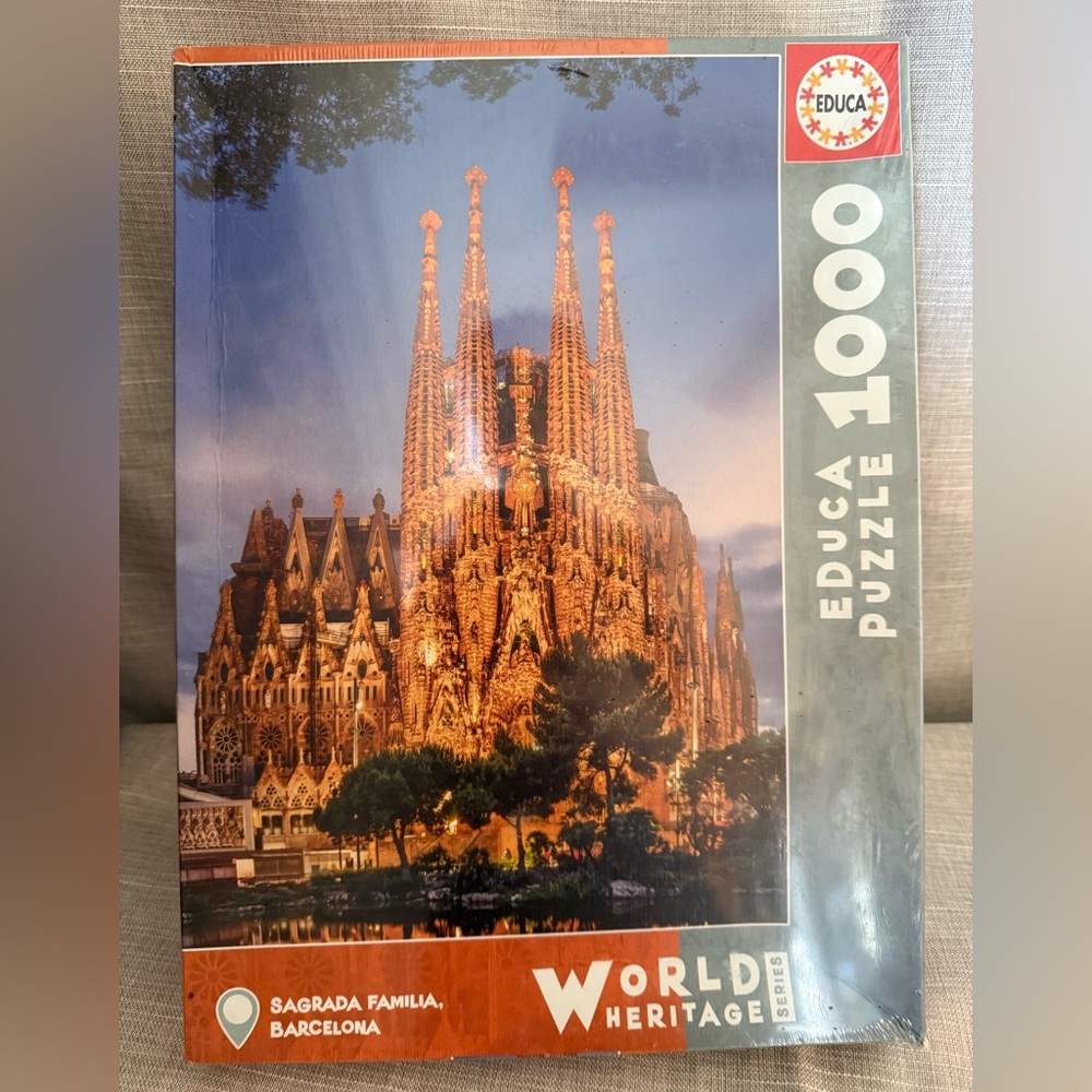 NWT Educa Children's 1000 Sagrada Familia Barcelona Puzzle World Heritage